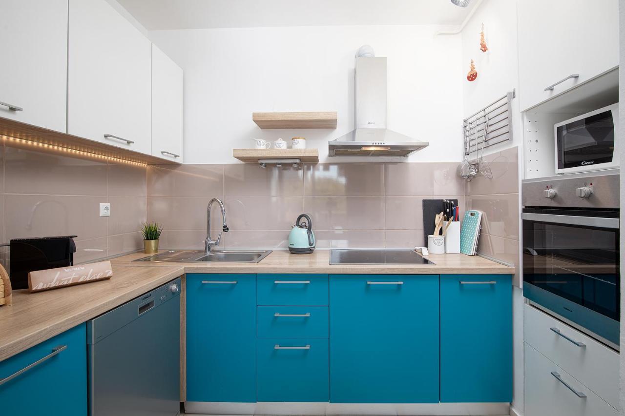 Stylish City Stay With Balcony & Free Parking Pula Luaran gambar